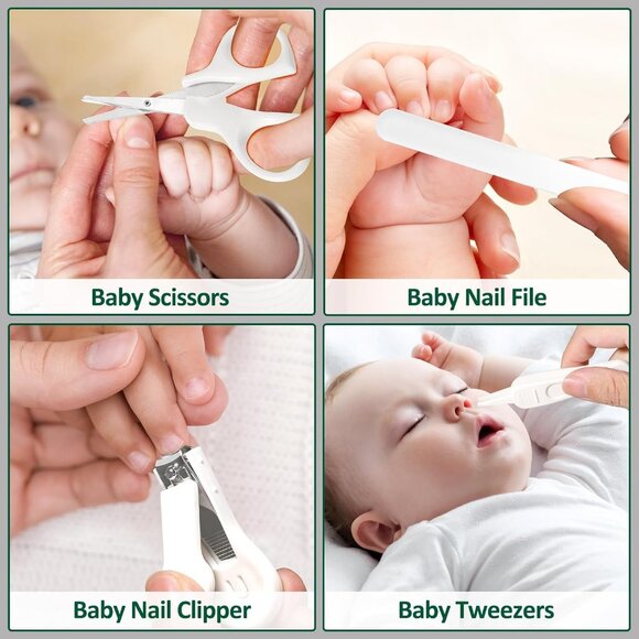 NEW! Baby Healthcare and Grooming Kit for Newborn Kids, 24PCS - Picture 3 of 6